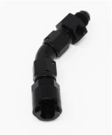 Aeromotive Fuel System Plumbing Kits 65602 Adapter Kit, 45-Deg, 3/8 Female Quick Connect to AN-06 Flare, w/ 1/8-FNPT Port thumbnail 1