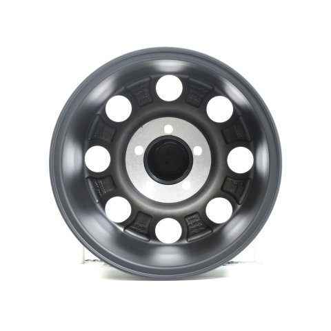 American Racing AR172 Baja Black Wheels 15x8 Wheel, Baja, Aluminum, Matte Black, 15 in. x 8.0 in., 5 x 4.50 in. Bolt Circle, 5.290 in. Backspace, Each thumbnail 1