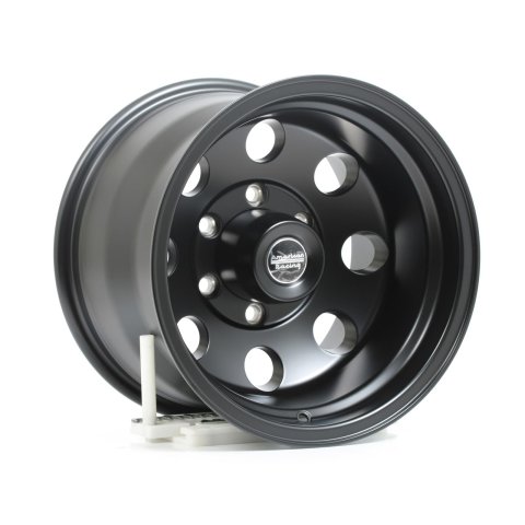 American Racing AR172 Baja Black Wheels 15x10 Wheel, Baja, Aluminum, Matte Black, 15 in. x 10 in., 6 x 5.50 in. Bolt Circle, 3.810 in. Backspace, Each thumbnail 2