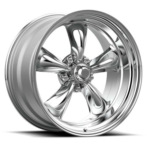 American Racing VN515 Polished Torq-Thrust II One-Piece Wheels 15x7 Wheel, One-Piece, Aluminum, Polished, 15 in. x 7 in., 5 x 4.75 in. Bolt Circle, 3.750 in. Backspace, Each thumbnail 7