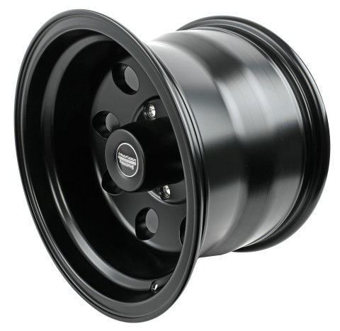 American Racing AR172 Baja Black Wheels 15x10 Wheel, Baja, Aluminum, Matte Black, 15 in. x 10 in., 5 x 5.50 in. Bolt Circle, 3.810 in. Backspace, Each thumbnail 1