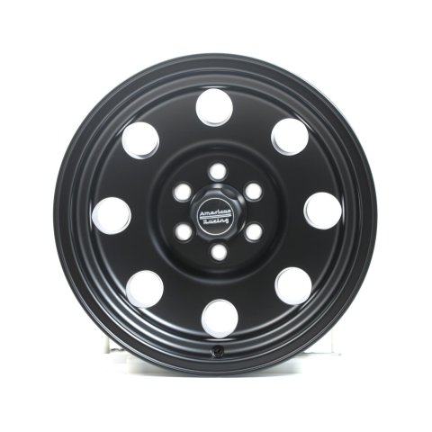 American Racing AR172 Baja Black Wheels 16x8 Wheel, Baja, Aluminum, Matte Black, 16 in. x 8 in., 6 x 4.50 in. Bolt Circle, 4.50 in. Backspace thumbnail 2