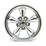 American Racing AR605M Torq-Thrust M Chrome Wheels 16x7 Wheel, M, Aluminum, Chrome, 16 in. x 7 in., 5 x 115mm Bolt Circle, 5.380 in. Backspace, Each thumbnail 1