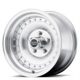American Racing AR61 Outlaw I Silver Wheels 15x7 Wheel, I, Aluminum, Natural, 15 in. x 7 in., 5 x 4.50 in. Bolt Circle, 3.75 in. Backspace, Each thumbnail 1