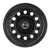 American Racing AR62 Outlaw II Satin Black Wheels 15x7 Wheel, AR62, II, Aluminum, 5x127.00 SATIN BLACK (-6 mm) thumbnail 1