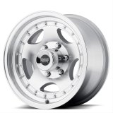 American Racing AR23 Silver Wheels 16x8 Wheel, AR23, Aluminum, Natural, 16 in. x 8 in., 8 x 170mm Bolt Circle, 4.50 in. Backspace, Each thumbnail 1
