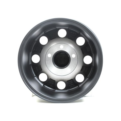 American Racing AR172 Baja Black Wheels 15x8 Wheel, Baja, Aluminum, Matte Black, 15 in. x 8.0 in., 5 x 5.00 in. Bolt Circle, 3.750 in. Backspace, Each thumbnail 3