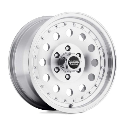 American Racing AR62 Outlaw II Silver Wheels 18x8 WHEEL, 18X8 6X120 MACH 18MM thumbnail 2