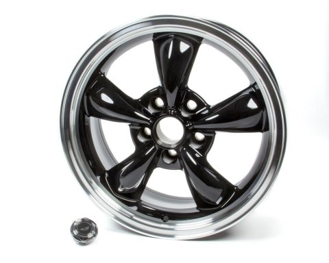 American Racing AR105 M Torq-Thrust Black Wheels 17x7 Wheel, M, Aluminum, Black, 17 in. x 7 in., 5 x 4.75 in. Bolt Circle, 4.0 in. Backspace, Each thumbnail 3