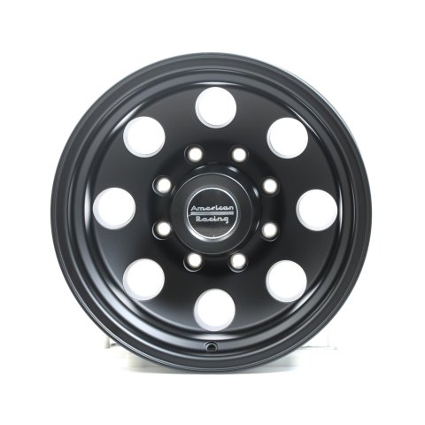 American Racing AR172 Baja Black Wheels 16x10 Wheel, Baja, Aluminum, Matte Black, 16 in. x 10 in., 8 x 6.50 in. Bolt Circle, 4.50 in. Backspace thumbnail 2