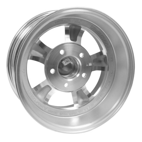 American Racing VN105D Torq-Thrust D Gray Wheels 15x6 Wheel, D, Aluminum, Gray, 15 in. x 6 in., 5 x 4.75 in. Bolt Circle, 3.66 in. Backspace, Each thumbnail 1