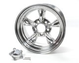 American Racing VN515 Polished Torq-Thrust II One-Piece Wheels 15x8 Wheel, One-Piece, Aluminum, Polished, 15 in. x 8 in., 5 x 4.75 in. Bolt Circle, 3.790 in. Backspace, Each thumbnail 7