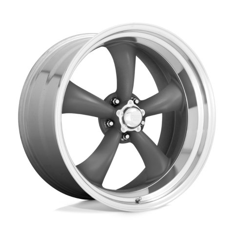 American Racing VN215 Gray Classic Torq-Thrust II One-Piece Wheels 20x8 Wheel, II, Aluminum, Matte Gray, 20 in. x 8 in., 5 x 5 in. Bolt Circle, 4.5 in. Backspace, Each thumbnail 4