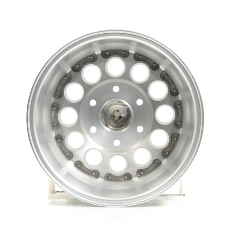 American Racing AR62 Outlaw II Silver Wheels 16x8 Wheel, II, Aluminum, Natural, 16 in. x 8 in., 6 x 5.5 in. Bolt Circle, 5.50 in. Backspace, Each thumbnail 2