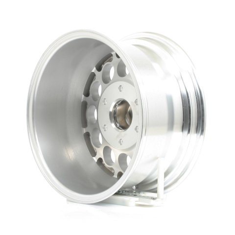 American Racing AR62 Outlaw II Silver Wheels 16x8 Wheel, II, Aluminum, Natural, 16 in. x 8 in., 6 x 5.5 in. Bolt Circle, 5.50 in. Backspace, Each thumbnail 4