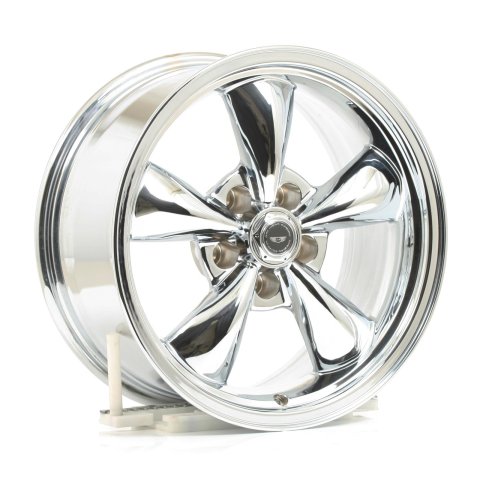 American Racing AR605M Torq-Thrust M Chrome Wheels 17x8 Wheel, M, Aluminum, Chrome, 17 in. x 8 in., 5 x 5 in. Bolt Circle, 4.50 in. Backspacing, Each thumbnail 2