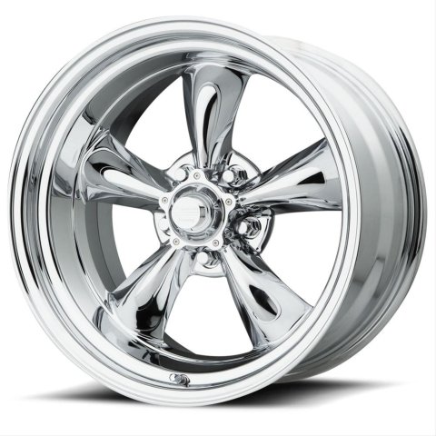 American Racing VN615 Torq-Thrust II Chrome Wheels 20x10 Wheel, II, Aluminum, Chrome, 20 x 10 in., 5 x 5.50 in. Bolt Circle, 5.740 in. Backspace, Each thumbnail 1