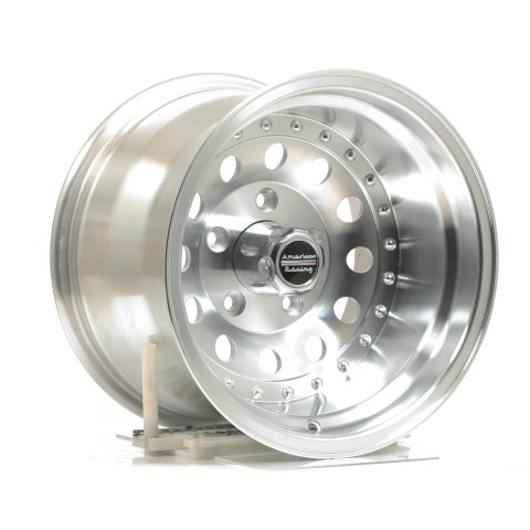 American Racing AR62 Outlaw II Silver Wheels 15x10 Wheel, AR62, II, Aluminum, Natural, 15 in. x 10 in., 5 x 5.00 in. Bolt Circle, 4.00 in. Backspace, Each thumbnail 3