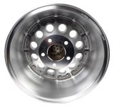 American Racing AR62 Outlaw II Silver Wheels 15x8 Wheel, II, Aluminum, Natural, 15 in. x 8 in., 5 x 5.00 in. Bolt Circle, 3.75 in. Backspace, Each thumbnail 2