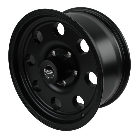 American Racing AR172 Baja Black Wheels 17x8 Wheel, Baja, Aluminum, Matte Black, 17 in. x 8.0 in., 5 x 5.50 in. Bolt Circle, 4.500 in. Backspace, Each thumbnail 3