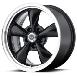 American Racing AR105 M Torq-Thrust Black Wheels 16x7 Wheel, M, Aluminum, Gloss Gray, 16 in. x 7.0 in., 5 x 110mm Bolt Circle, 5.380 in. Backspace thumbnail 2