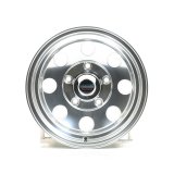 American Racing AR172 Baja Polished Wheels 15x8 Wheel, Baja, Aluminum, Polished, 15 in. x 8 in., 5 x 5.50 in. Bolt Circle, 3.75 in. Backspace, Each thumbnail 1