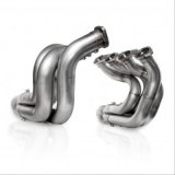 Stainless Works Dragster Headers DNBBC225S238 Headers, Dragster, Downsweep, Steel, Natural, 2 1/4 in./2 3/8 in. Standard Primary, 4 1/2 in. Collectors, Chevy, Big Block, Pair thumbnail 1