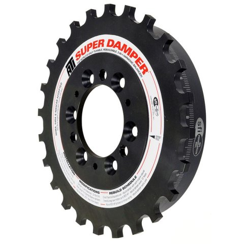 ATI Crank AEM Trigger Shells ATI91636010AEM Harmonic Balancer Components, Shell, 7 in. O.D., 3 Ring, Integrated 24-tooth Reluctor Wheel, Internal Balance, Each