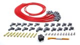 MSD 8.5mm Super Conductor Spark Plug Wire Sets 31239 Wires, Conductor, Spiral Core, 8.5mm, Red, 90 Degree Boots, Universal, L8/V8, Set thumbnail 5