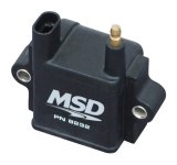 MSD Digital CPC Replacement Ignition Coils 8232 Coil, CPC, Square, Black, 43,000 V, Each thumbnail 1
