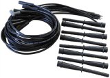 MSD 8.5mm Super Conductor Spark Plug Wire Sets 31523 Wires, Conductor, Spiral Core, 8.5mm, Black, Straight Boots, Dodge, Plymouth, 426 Hemi, Set thumbnail 2