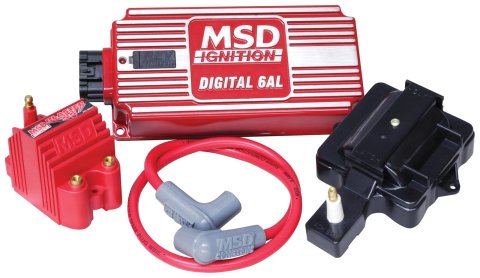 MSD Super HEI Kits 85001 Ignition System, HEI, Digital 6AL, Blaster 2 Coil, Dust Cover, Coil Wire, Kit