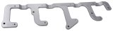 MSD Coil Brackets 8216 Ignition Brackets, Pack Style, Rectangular, Aluminum, Natural, Cadillac, Chevy, Pontiac, Pair thumbnail 1