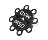 MSD Pro-Billet Ready-to-Run Distributors 835031 Distributors, Ready-to-Run, Magnetic Trigger, Vacuum and Mechanical Advance, Black, Ford, 351C, 429/460 Big Block 385 Series, Each thumbnail 2