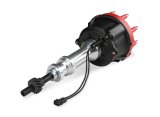 MSD Pro-Billet Distributors 858051 Distributor, Pro-Billet, Magnetic Trigger, Mechanical, Red Cap, Use with Edelbrock Victor Jr., Steel Gear, Billet Aluminum, Natural, Ford, 351W, Each thumbnail 2