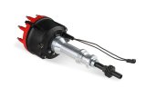 MSD Pro-Billet Distributors 858051 Distributor, Pro-Billet, Magnetic Trigger, Mechanical, Red Cap, Use with Edelbrock Victor Jr., Steel Gear, Billet Aluminum, Natural, Ford, 351W, Each thumbnail 4