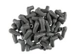 MSD Replacement Boots 34514 Spark Plug Boots, 8.5mm, 90-Degree, Gray Silicone, Set of 50 thumbnail 1