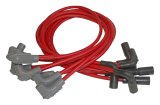 MSD 8.5mm Super Conductor Spark Plug Wire Sets 32159 Wires, Conductor, Spiral Core, 8.5mm, Red, 90 Degree Boots, Chevy, 5.7L, Set thumbnail 1