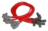 MSD 8.5mm Super Conductor Spark Plug Wire Sets 32159 Wires, Conductor, Spiral Core, 8.5mm, Red, 90 Degree Boots, Chevy, 5.7L, Set thumbnail 4