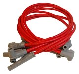 MSD 8.5mm Super Conductor Spark Plug Wire Sets 31649 Wires, Conductor, Spiral, 8.5mm, Red, Four 90 Degree/Two Straight Boots, Chevy, GMC, 4.3L thumbnail 4