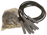 MSD 8.5mm Super Conductor Spark Plug Wire Sets 31193 Wires, 8.5mm, Conductor, Spiral Core, Black, Multi-Angle Boots, Universal, L8/V8, Set thumbnail 1