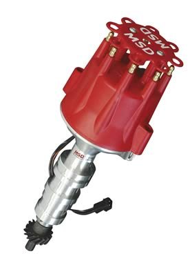MSD Pro-Billet Distributors 8594 Distributor, Pro-Billet, Magnetic Trigger, Mechanical Advance, Ford, FE, Each thumbnail 3