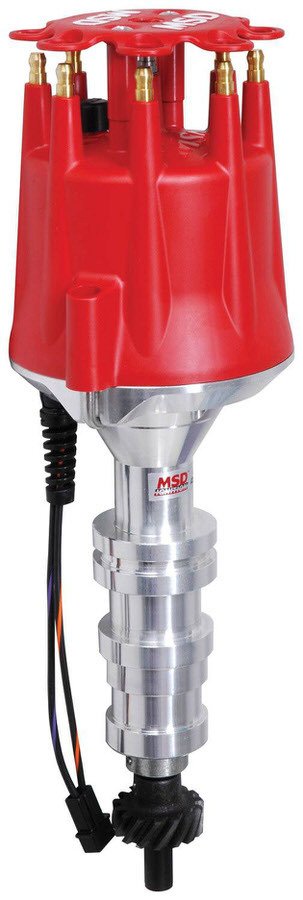 MSD Pro-Billet Distributors 8594 Distributor, Pro-Billet, Magnetic Trigger, Mechanical Advance, Ford, FE, Each thumbnail 4