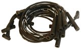 MSD Street Fire Spark Plug Wire Sets 5569 Wires, Fire, 8.0mm, Black, 90 Degree Distributor End, Straight Boots, Chevy, GMC, Pickup/SUV, Big Block, Set thumbnail 3