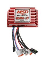 MSD Programmable Digital 6AL-2 Ignition Boxes 6530 Box, 6AL-2, CD, Programmable, with Rev Limiter, Red, Each thumbnail 4