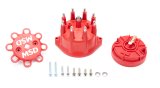 MSD Distributor Cap and Rotor Kits 84315 & Rotor, Red, Stainless Steel Terminals, Small Diameter Race Rotor, Kit thumbnail 4