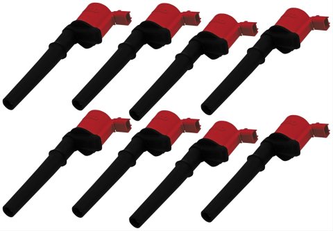 MSD Ford Blaster Coil-on-Plug Ignition Coil Packs for 1999-2002 CONTINENTAL, 1999-2004 MUSTANG - 82448 Coil; Coil-On-Plug; DOHC, Set of 8