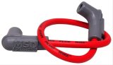 MSD 8.5mm Replacement Coil Wires 84059 Wire, Replacement, 8.5mm, HEI, Red, 90 degree Boot Ends, 18 in. Length, Each thumbnail 1