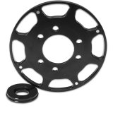 MSD Replacement Crank Trigger Wheels 86113 Trigger, Wheel, Aluminum, Black Anodized, Chevy, Small Block, Each thumbnail 2