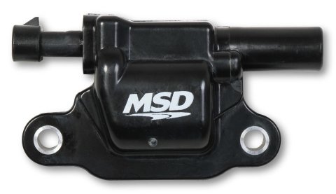MSD Blaster OEM Replacement Coils 826683 Ignition Coil, OEM, Coil Pack, Epoxy, Female/Socket, Black, Square, Cadillac, Chevrolet, GMC, Set of 8